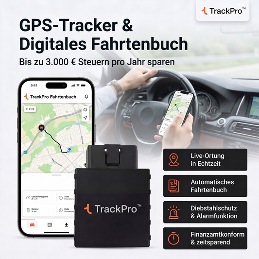Elektronisches Fahrtenbuch – finanzamtkonform & automatisch