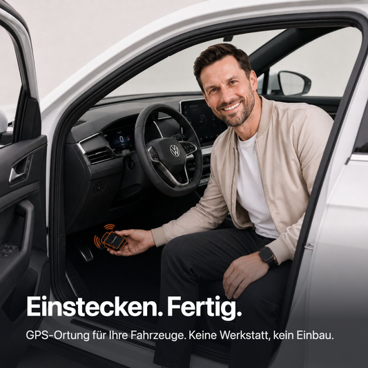 GPS-Fahrzeugortung für Betriebe: alle Fahrzeuge live auf einer Karte