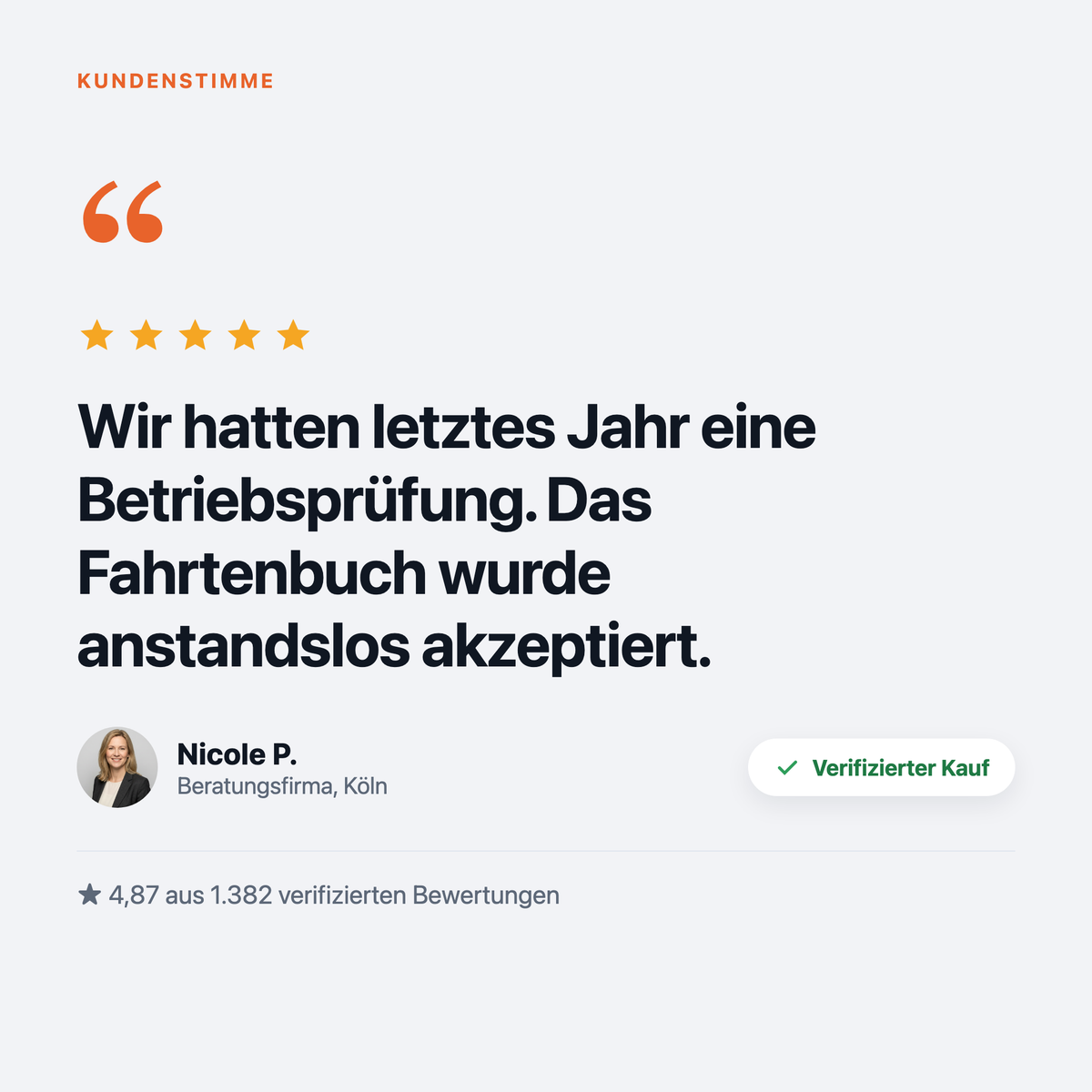 Elektronisches Fahrtenbuch – finanzamtkonform & automatisch
