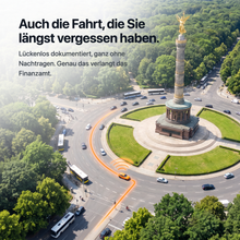 Elektronisches Fahrtenbuch – finanzamtkonform & automatisch